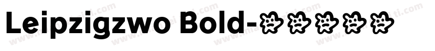 Leipzigzwo Bold字体转换